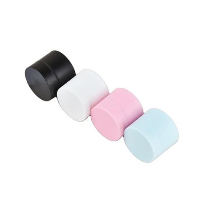 qualité  Viable Manufacturer Wholesale Plastic Double Walled Cosmetic Facial Gel Cream Jar Container With Wide Mouth usine